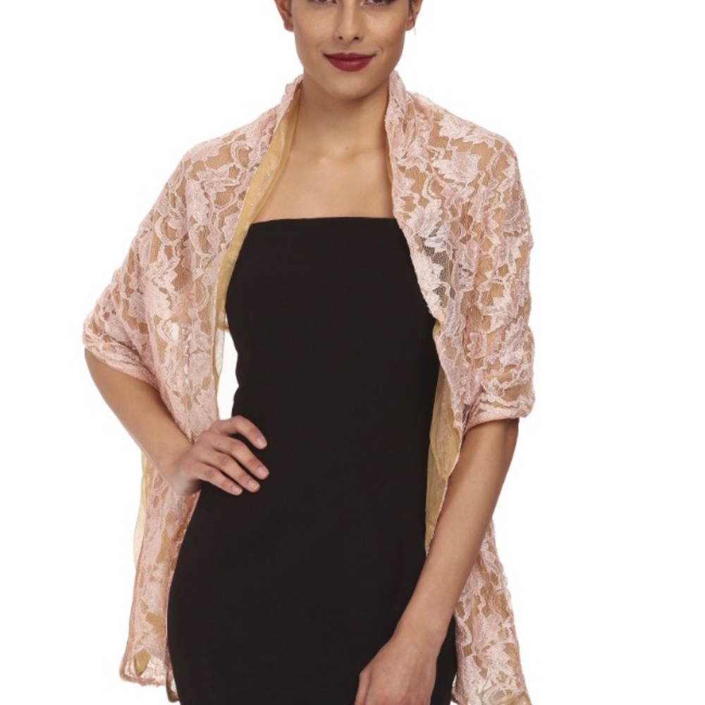 Betsey Johnson lace wrap EUC